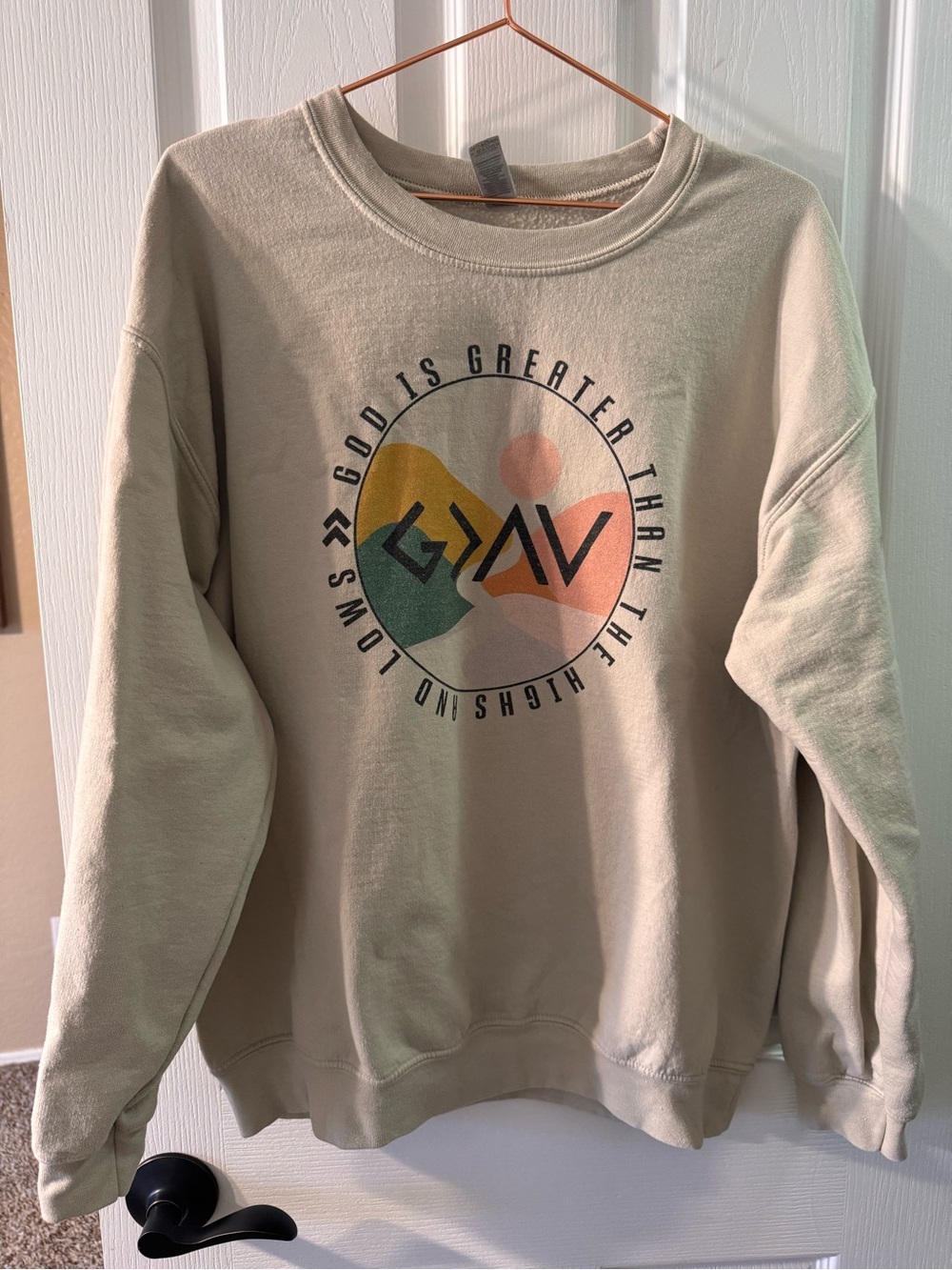 Gildan Crewneck Sweatshirt Faith